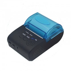 Přenosná 58mm termální Bluetooth Mini tiskárna