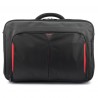 Targus Classic+  17-18" Clamshell Case - taška na notebook, černá/červená, CN418EU