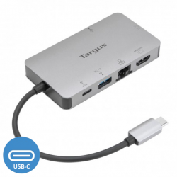 Targus dokovací stanice USB-C Single Video 4K HDMI/VGA, 100W PD Pass-Thru DOCK419EUZ