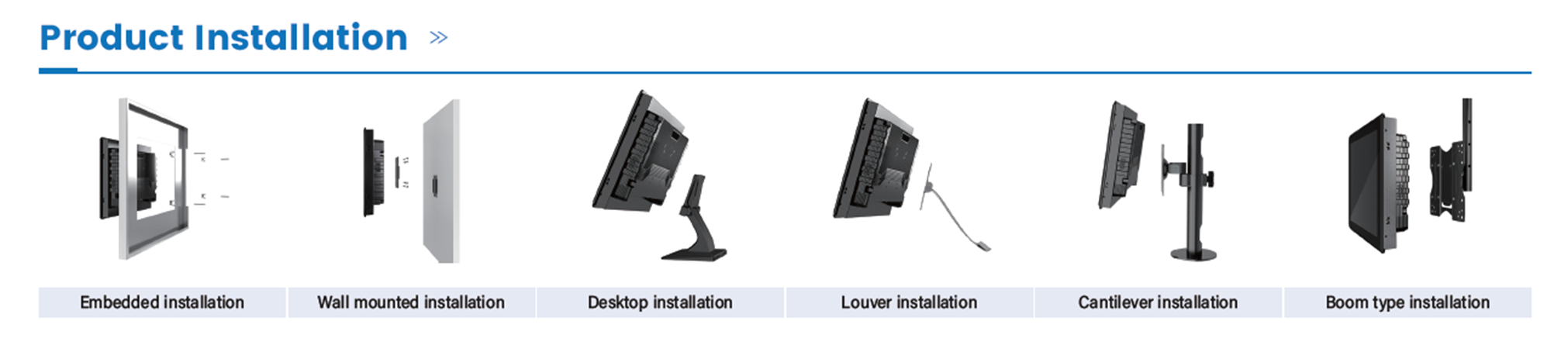 Security LINE PC215W25 – možnosti instalace