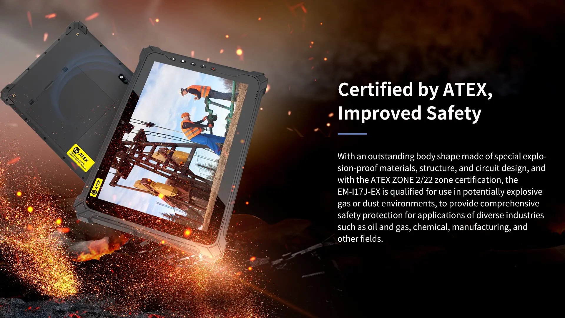 EM-I17J(EX) – certifikace ATEX zóna 2/22