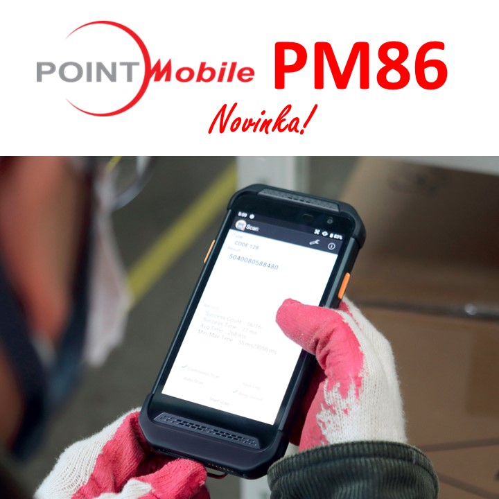 Novinka od Point Mobile! Odolný terminál PM86